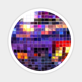 Disco Ball Pattern Magnet